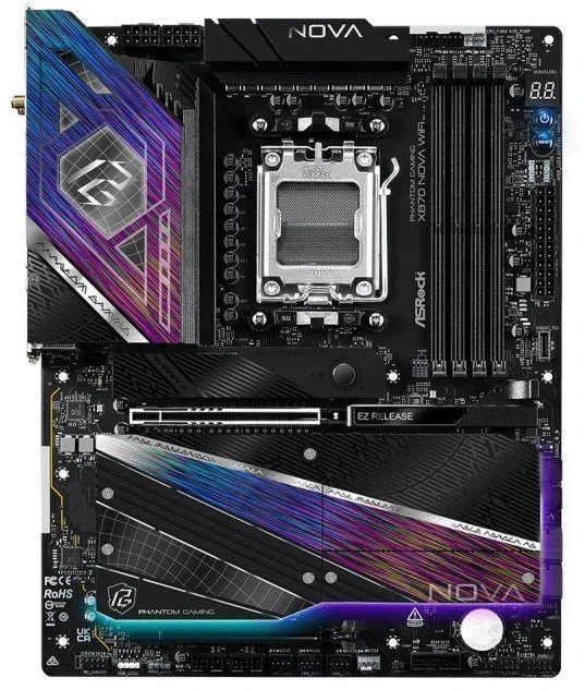 ASRock X870 NOVA WIFI pagrindinė plokštė