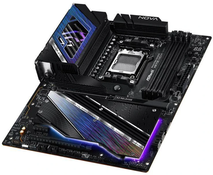 Ausinės ASRock X870E Nova WiFi pagrindinė plokštė