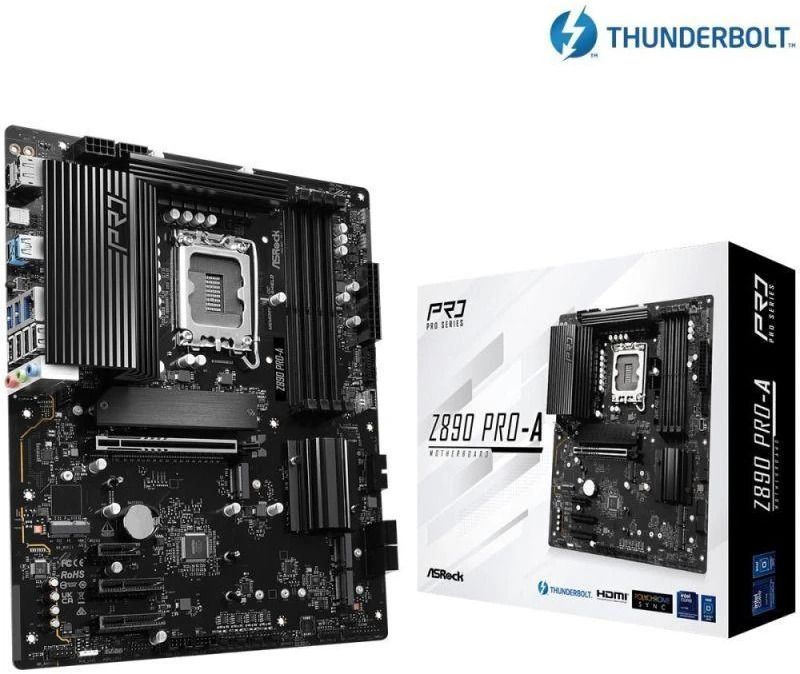 ASRock Z890 Pro-A pagrindinė plokštė