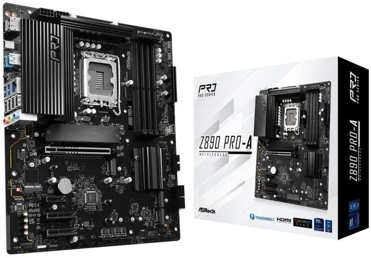 ASRock Z890 Pro-A pagrindinė plokštė