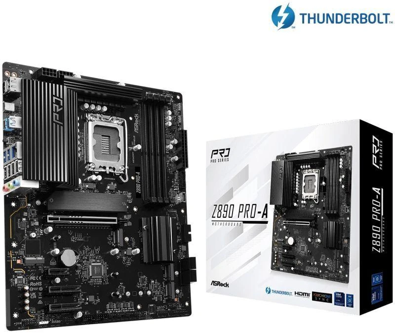ASRock Z890 Pro-A pagrindinė plokštė