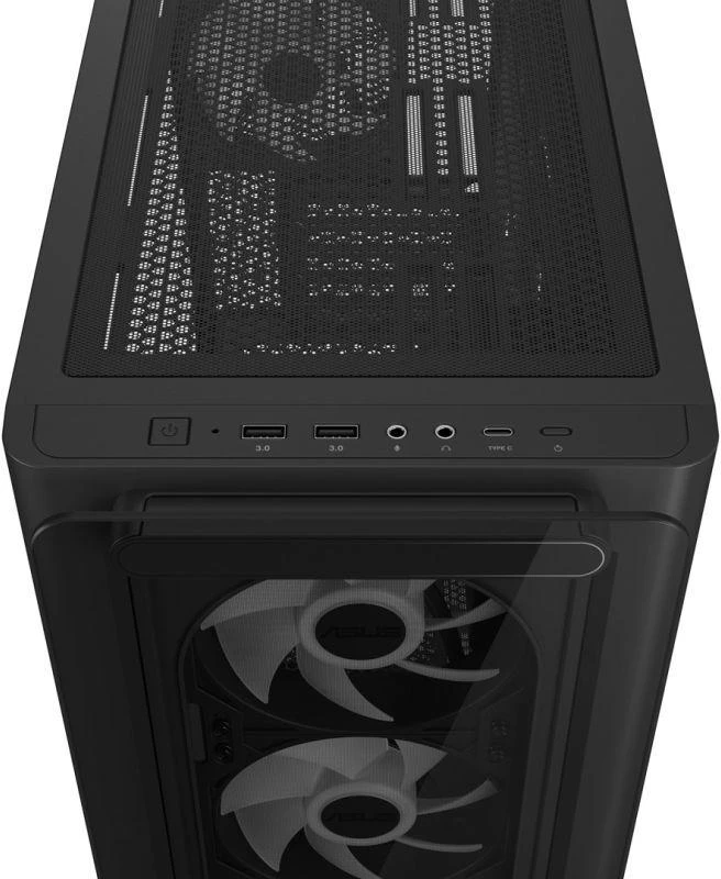 Ausinės ASUS A23 Plus ARGB juodas korpusas