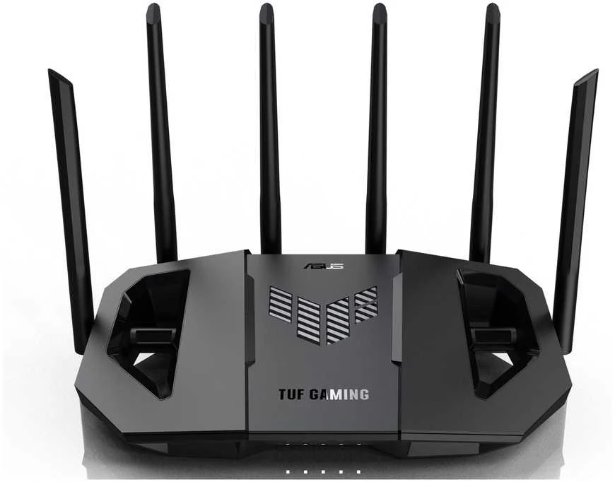 Asus | Dviejų dažnių WiFi 7 praplečiamas žaidimų maršrutizatorius | TUF Gaming BE6500 | 802.11be | 6500 Mbit/s | Mesh palaikymas Taip | MU-MiMO Taip | Antenos tipas Išorinė fiksuota | 1