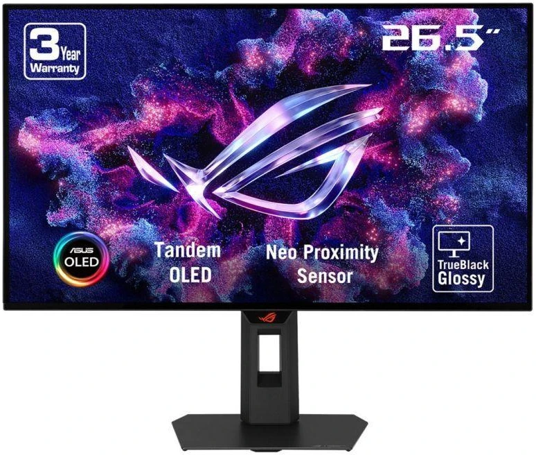 Ausinės ASUS MONITORIUS 26.5" XG27AQWMG OLED 280 Hz