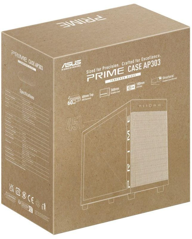 Ausinės Asus PRIME AP303 TG Juodas korpusas