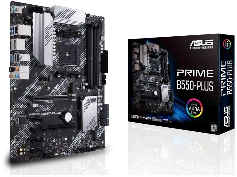 Pagrindinė plokštė ASUS PRIME B550-PLUS