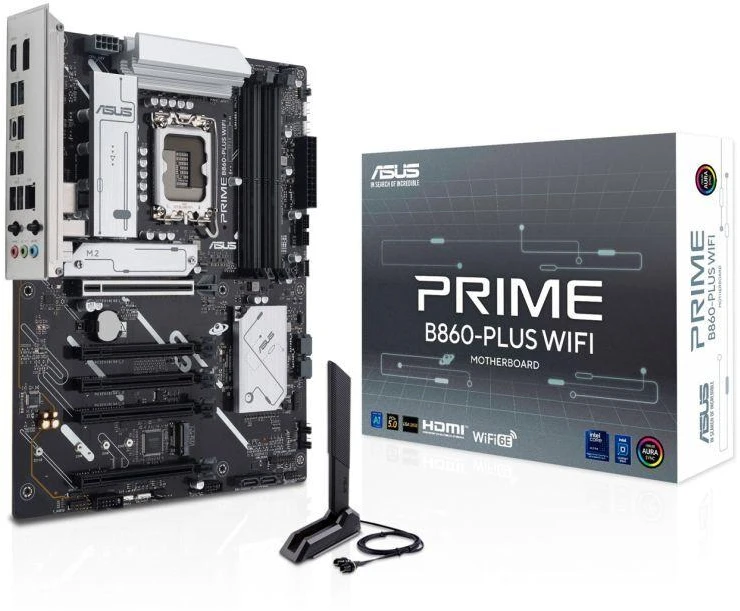 Pagrindinė plokštė ASUS PRIME B860-PLUS WIFI Intel B860 LGA 1851 (V1 lizdas) ATX
