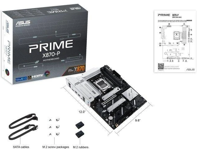 ASUS PRIME X870-P pagrindinė plokštė
