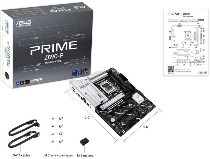ASUS PRIME Z890-P pagrindinė plokštė