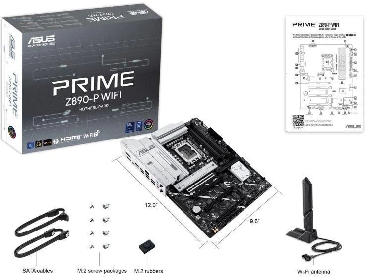 ASUS PRIME Z890-P WIFI pagrindinė plokštė