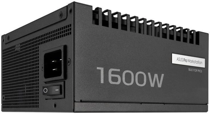ASUS Pro WS 1600W Platinum power supply unit 20+4 pin ATX ATX Juodas