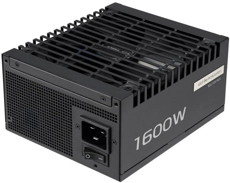 ASUS Pro WS 1600W Platinum power supply unit 20+4 pin ATX ATX Juodas