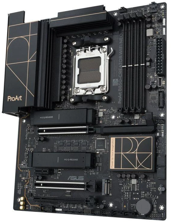 Ausinės ASUS PROART B850-CREATOR WIFI NEO pagrindinė plokštė