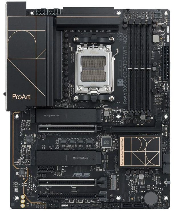 Ausinės ASUS PROART B850-CREATOR WIFI NEO pagrindinė plokštė