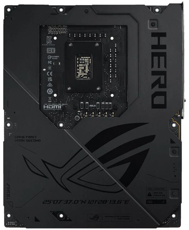 ASUS ROG MAXIMUS Z890 HERO Intel Z890 LGA 1851 (Socket V1) ATX pagrindinė plokštė