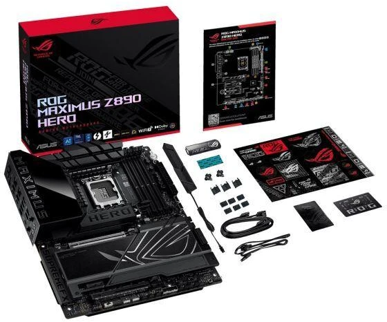 ASUS ROG MAXIMUS Z890 HERO Intel Z890 LGA 1851 (Socket V1) ATX pagrindinė plokštė
