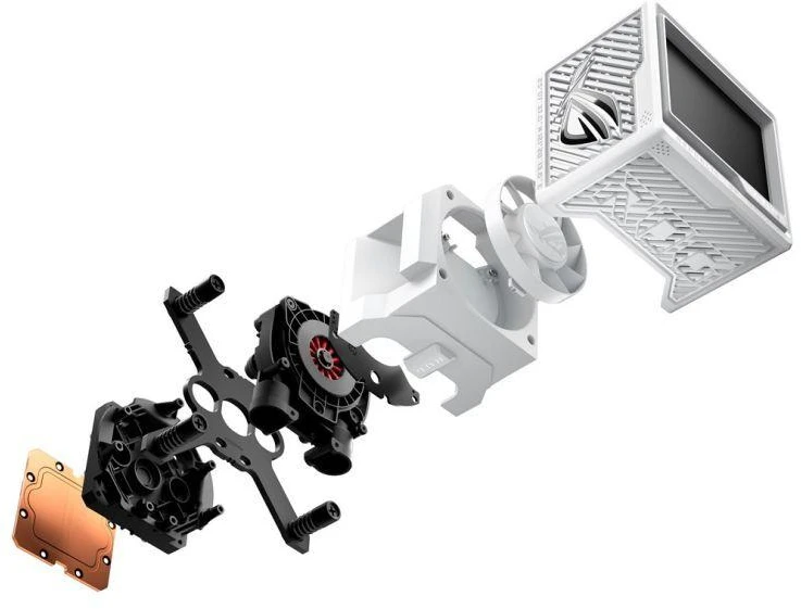 Asus ROG RYUJIN III 360 ARGB Extreme Baltas