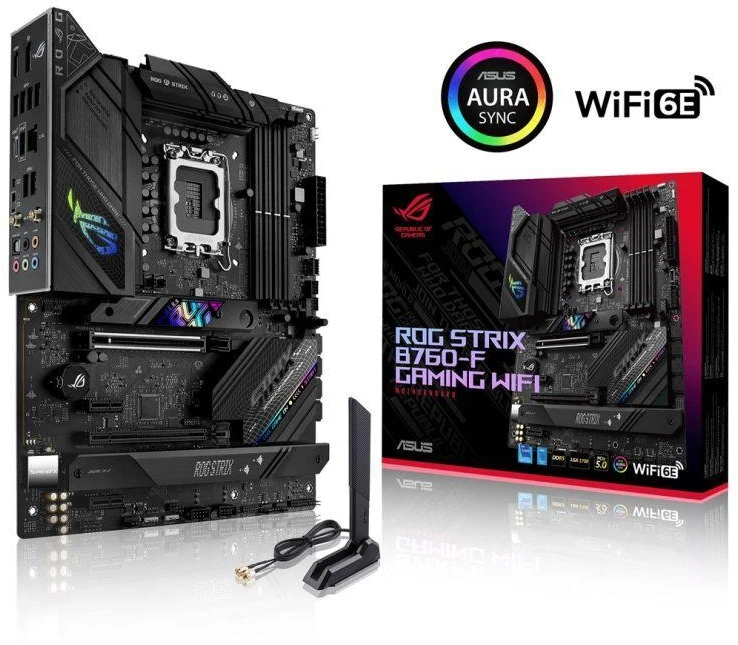ASUS ROG STRIX B760-F GAMING WIFI pagrindinė plokštė