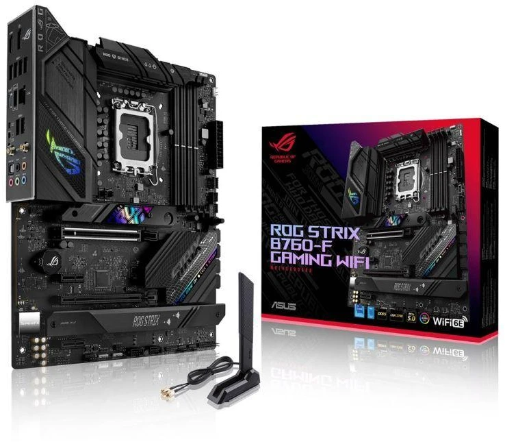 ASUS ROG STRIX B760-F GAMING WIFI pagrindinė plokštė