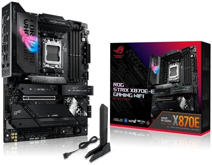 ASUS ROG STRIX X870E-E GAMING WIFI pagrindinė plokštė
