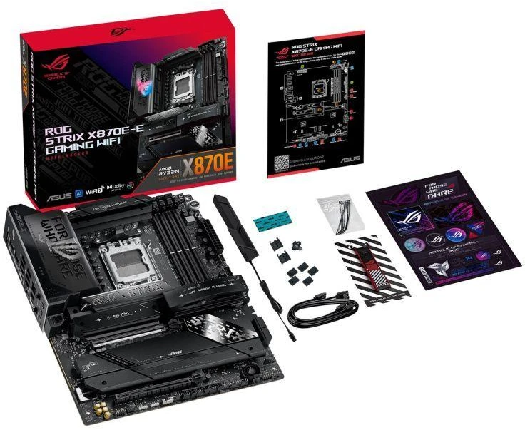 ASUS ROG STRIX X870E-E GAMING WIFI pagrindinė plokštė