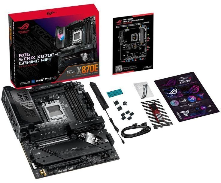 ASUS ROG STRIX X870E-E GAMING WIFI pagrindinė plokštė