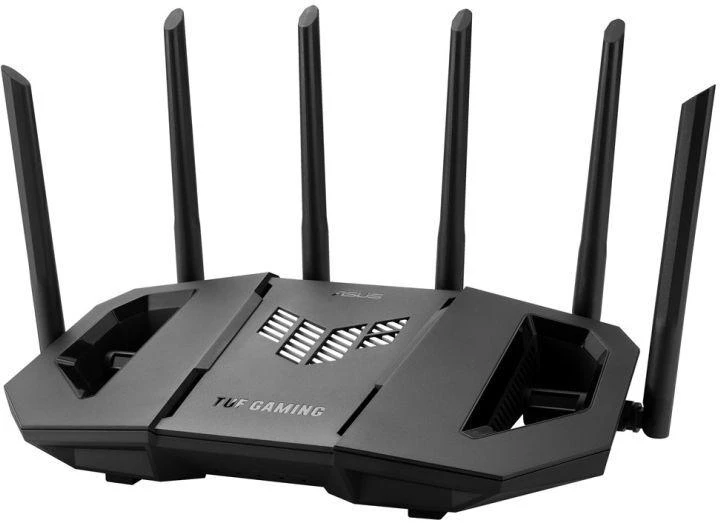 Žaidimų maršrutizatorius Asus TUF Gaming BE9400, Wi-Fi 7 (802.11be), BE9400 (trijų dažnių), 4x 2.5G, AiMesh, MLO, VPN