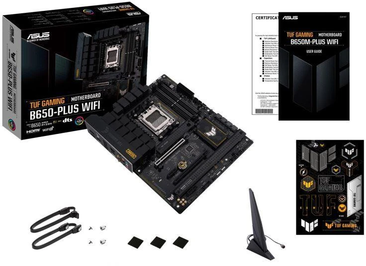 ASUS TUF GAMING B650-PLUS WIFI pagrindinė plokštė
