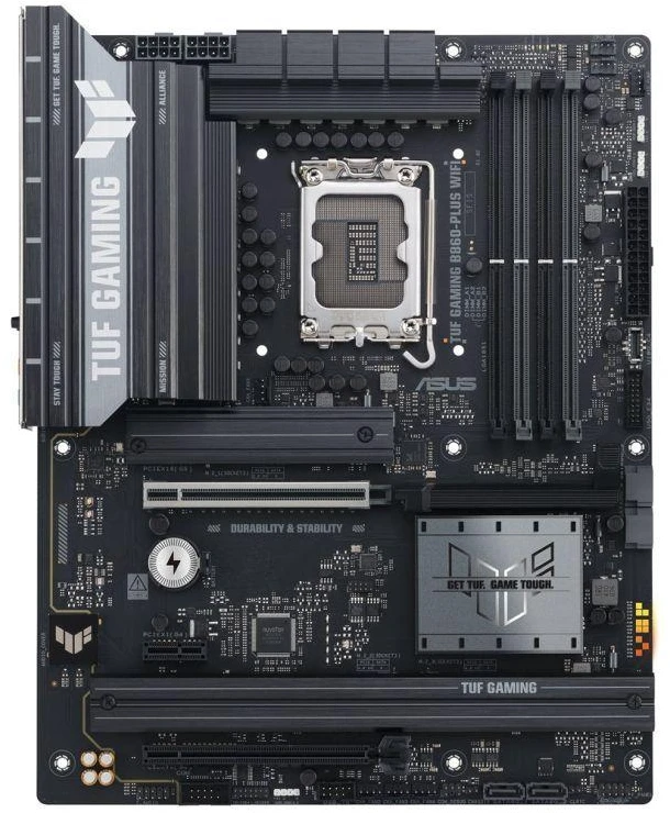 ASUS TUF GAMING B860-PLUS WIFI Intel B860 LGA 1851 (Socket V1) ATX pagrindinė plokštė