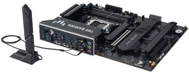 ASUS TUF GAMING X870E-PLUS WIFI7 AMD AM5 ATX pagrindinė plokštė 4xDDR5 PCIe 5.0 x16 4xM.2 1xHDMI 2xSATA