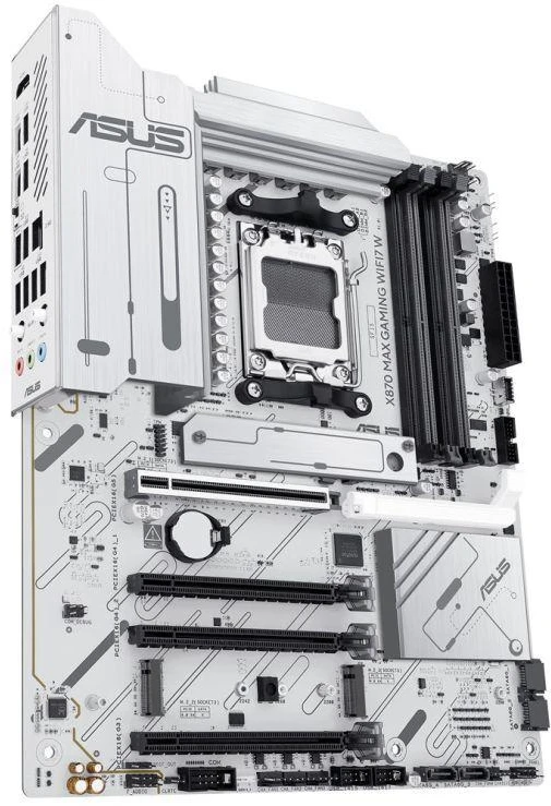 Pagrindinė plokštė ASUS X870 MAX GAMING WIFI7 W AMD X870 Socket AM5 ATX