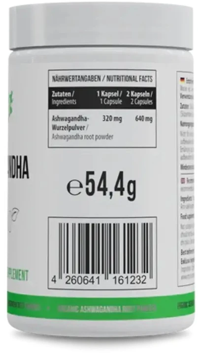 MST Sveika Ashwagandha 100 Kapsulių