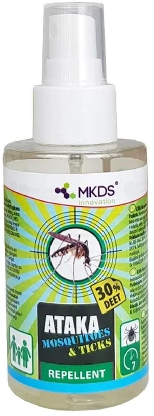 ATAKA Mosquitoes & Ticks – repelentas nuo uodų ir erkių, 100 ml