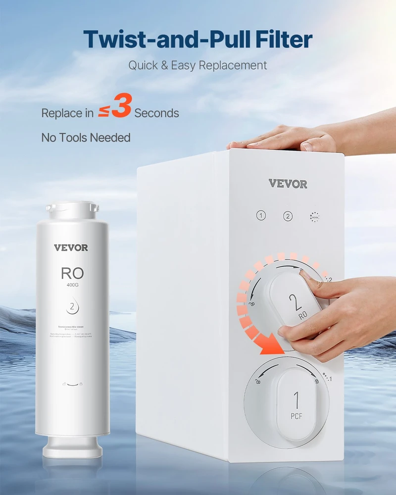 VEVOR Atvirkštinio osmoso sistema SS-002