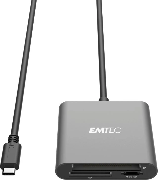Atminties kortelių skaitytuvas USB-C Emtec T610C