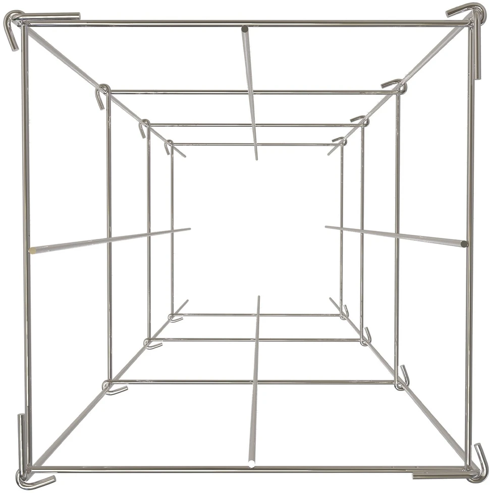VEVOR Augalų atraminiai narvai daržovėms/vaisiams/gėlėms 117x30x30 cm 6 vnt