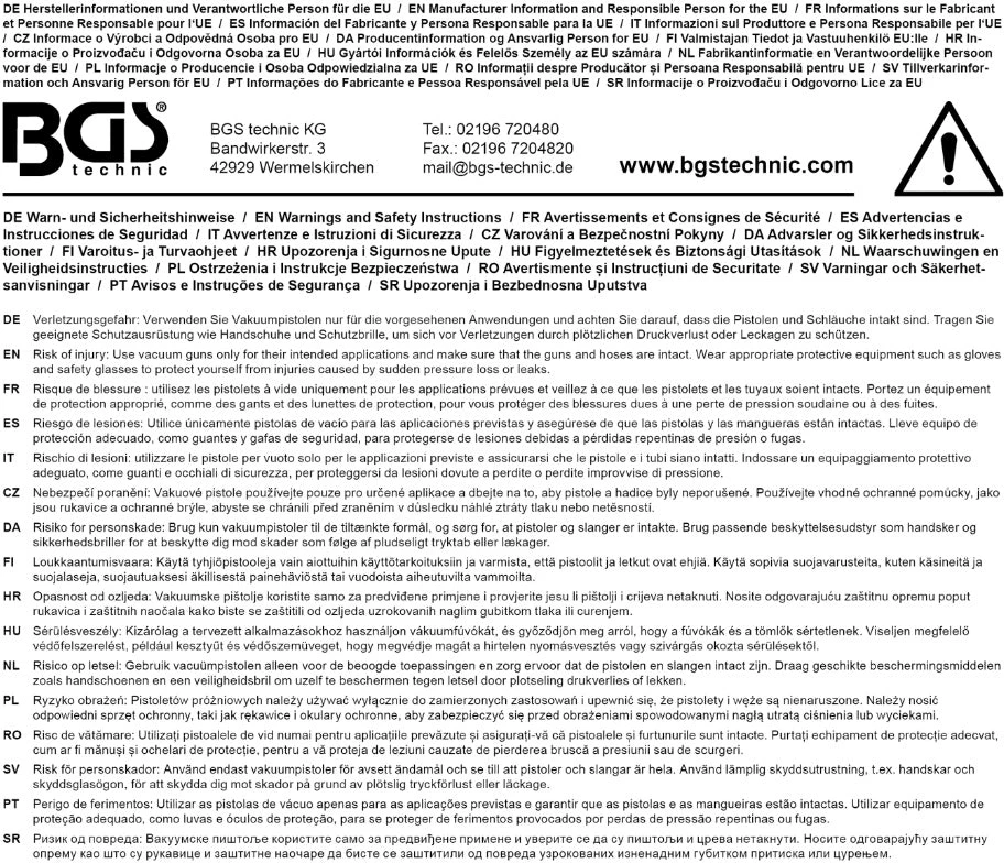 Atsarginis matuoklis, skirtas BGS 8067 (8067-2)