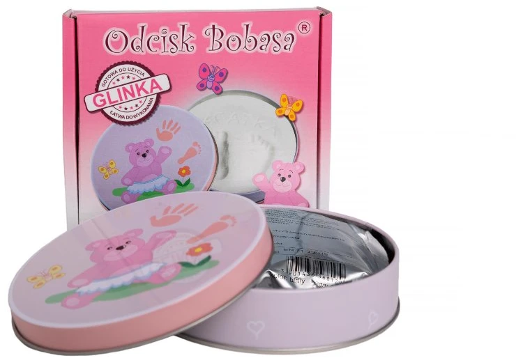 Odcisk Bobasa Kūdikio įspaudas ant rankenos, suvenyras + molis ZA4025 RO
