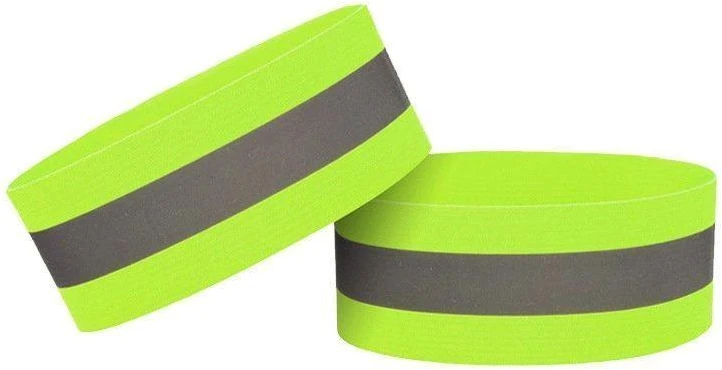 „Hurtel“ dviratis su šviesą atspindinčia juostele, bėgiojamas Velcro 4cm geltonas