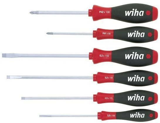Wiha Atsuktuvų komplektas Softfinish 302 HK6 SO, 6 vnt.