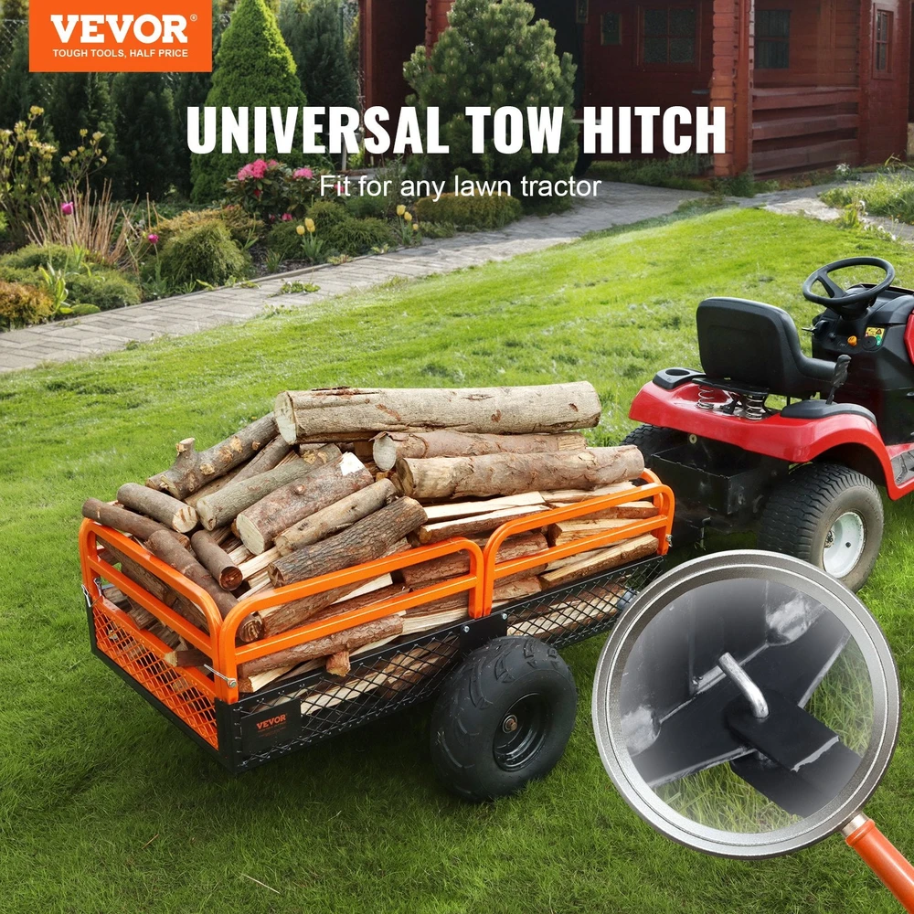 VEVOR Plieninė priekaba ATV transportui, iki 680 kg
