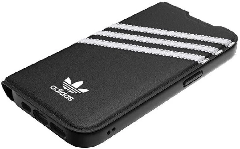Apple iPhone 14 Pro Adidas OR Booklet dėklas PU (50196) juodos spalvos