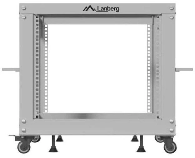Lanberg Open Rack 9U 600x600-1100 reguliuojamo rutulio