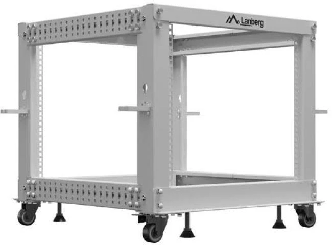 Lanberg Open Rack 9U 600x600-1100 reguliuojamo rutulio