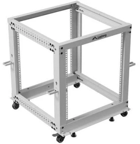 LANBERG OPEN RACK 19" 12U 600X600-1100 ADJUSTABLE Pilkas