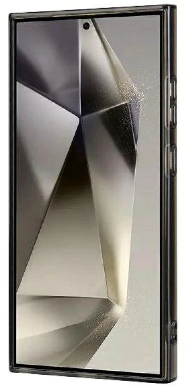 Audi IML Geometric Pattern Dėklas S24 Ultra S928 juodos spalvos kietas dėklas AU-IMLS24U-A6/D3-BK