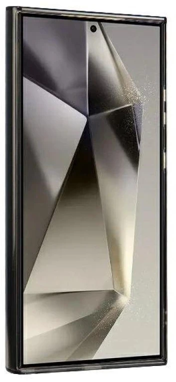 Audi IML Geometric Pattern Dėklas S24 Ultra S928 juodos spalvos kietas dėklas AU-IMLS24U-A6/D3-BK