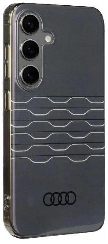 Audi IML Geometric Pattern Dėklas S24 S921 juodos spalvos kietas dėklas AU-IMLS24-A6/D3-BK