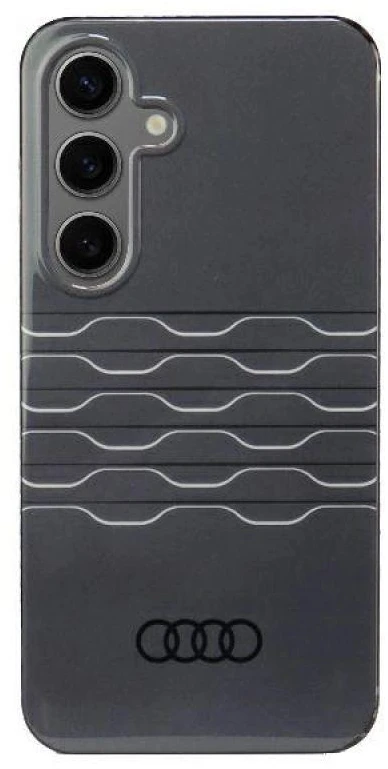 Audi IML Geometric Pattern Dėklas S24 S921 juodos spalvos kietas dėklas AU-IMLS24-A6/D3-BK