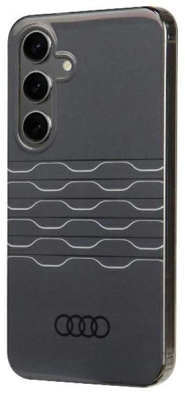 Audi IML Geometric Pattern Dėklas S24 S921 juodos spalvos kietas dėklas AU-IMLS24-A6/D3-BK